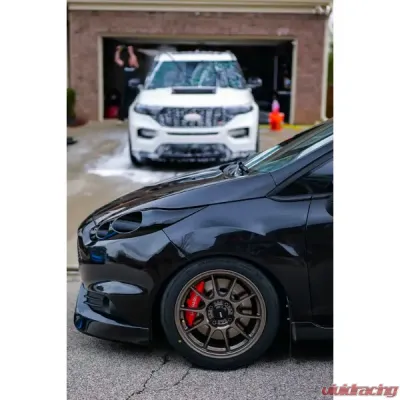 Velossa Tech Headlight Ram Air Intake Snorkel w/ RGBW Bluetooth Halos Ford Fiesta ST MK7/7.5 2014-2019 - VT-HL-0010