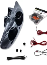 Velossa Tech Headlight Ram Air Intake Snorkel w/o RGBW Bluetooth Halos Ford Fiesta ST MK7/7.5 2014-2019                                     - VT-HL-0011 - Image 16