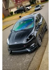 Velossa Tech Headlight Ram Air Intake Snorkel w/o RGBW Bluetooth Halos Ford Fiesta ST MK7/7.5 2014-2019                                     - VT-HL-0011 - Image 7