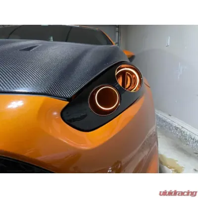 Velossa Tech Headlight Ram Air Intake Snorkel w/o RGBW Bluetooth Halos Ford Fiesta ST MK7/7.5 2014-2019 - VT-HL-0011