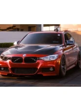 Velossa Tech Headlight Ram Air Intake Snorkel w/ RGBW Bluetooth Halos BMW F30/F34 3-Series 2016-2019                                     - VT-HL-0020 - Image 3