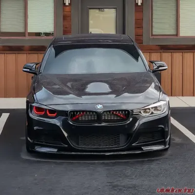 Velossa Tech Headlight Ram Air Intake Snorkel w/o RGBW Bluetooth Halos BMW F30/F34 3-Series 2016-2019 - VT-HL-0021