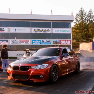 Velossa Tech Headlight Ram Air Intake Snorkel w/o RGBW Bluetooth Halos BMW F30/F34 3-Series 2016-2019 - VT-HL-0021