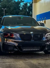 Velossa Tech Headlight Ram Air Intake Snorkel w/o RGBW Bluetooth Halos BMW F22 2-Series 2014-2021                                     - VT-HL-0031 - Image 5