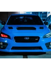 Velossa Tech Headlight Ram Air Intake Snorkel w/ RGBW Bluetooth Halos Subaru WRX | STI 2015-2021                                     - VT-HL-0040 - Image 3