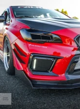 Velossa Tech Headlight Ram Air Intake Snorkel w/o RGBW Bluetooth Halos Subaru WRX | STI 2015-2021                                     - VT-HL-0041 - Image 7