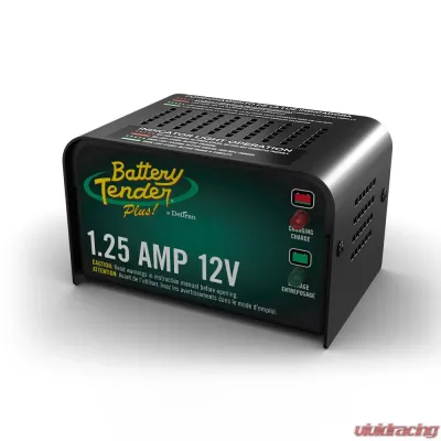 Plus 12V, 1.25 AMP Battery Charger - 021-0128