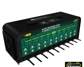 10-Bank 6V/12V, 4 Amp Selectable Battery Charger