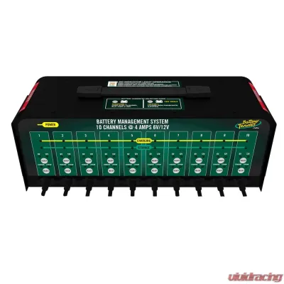 10-Bank 6V/12V, 4 Amp Selectable Battery Charger - 021-0134-DL-WH