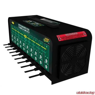 10-Bank 6V/12V, 4 Amp Selectable Battery Charger - 021-0134-DL-WH