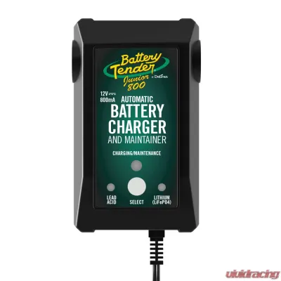 12V, 800mA, Lead Acid/Lithium Selectable Battery Charger - 022-0199-DL-WH