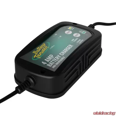 6V/12V, 4 Amp Lead Acid & Lithium Selectable Battery Charger - 022-0209-BT-WH