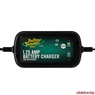 6V/12V, 1.25 Amp Selectable Battery Charger - 022-0211-DL-WH