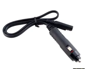 Quick Disconnect Cigarette Plug Adaptor Cable