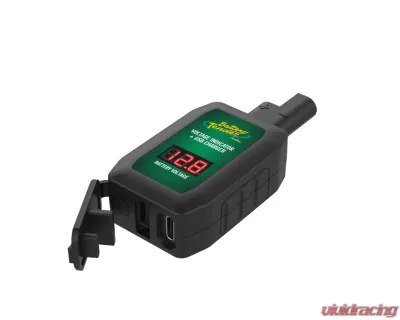 Battery Tender LCD Voltage Indicator with USB & USB Type-C Charging Adapters - 081-0159