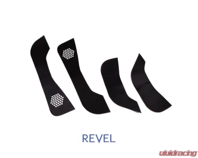 Revel GT Design Kick Panel Cover w/ Red Stitch (4 pcs/set) Tesla Model 3 2016-2019 - 1TR5GDAX01R