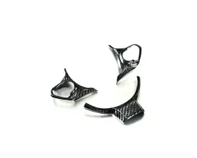 Revel GT Dry Carbon  Steering Wheel Cover Inserts Set Subaru BRZ | Toyota 86 2017-2020