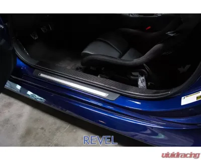 Revel GT Dry Carbon Scuff Plate Cover 2pcs Toyota GR86 | Subaru BRZ 2022 - 1TR4GT0CS03