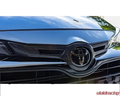 Revel 1pc GT Dry Carbon Front Upper Duct Cover Toyota GR Corolla 2023 - 1TR4GT0DT01