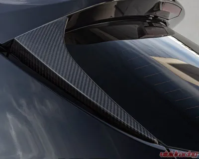 Revel 2pcs GT Dry Carbon Rear Window Side Spoiler Covers Toyota GR Corolla 2023 - 1TR4GT0DT03