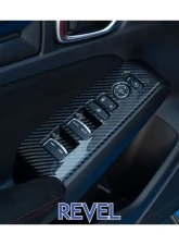 Revel 4 Pcs GT Dry Carbon Window Switch Panel Cover Honda Civic Type-R 2023                                     - 1TR4GT0DH02 - Image 2