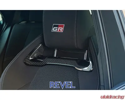 Revel GT Dry Carbon Seat Insert Covers Toyota GR Corolla 2023 - 1TR4GT0DT07