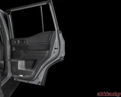 Revel 4-Piece Silver Stitch GT Design Kick Panel Cover for 2023-2024 Toyota Land Cruiser - 1TR5TTAT01S