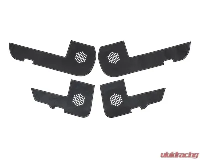 Revel 4-Piece Silver Stitch GT Design Kick Panel Cover for 2023-2024 Toyota Land Cruiser - 1TR5TTAT01S