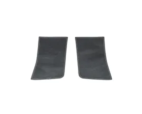 Revel 2-Piece Silver Stitch GT Design Seat Belt Guard for Toyota Land Cruiser 2023-2024