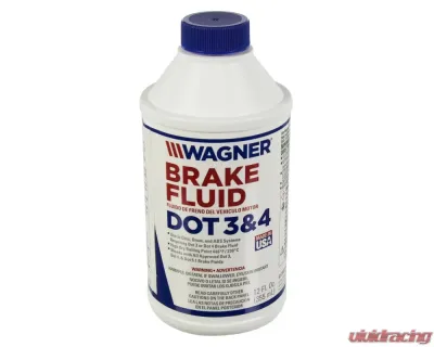 Wagner Brake DOT 4 Brake Fluid 12 oz; 355 ml - FC120838