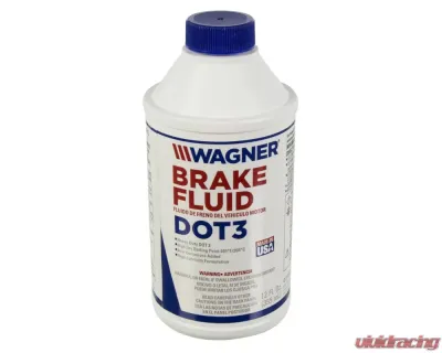 Wagner Brake DOT 3 Brake Fluid 12 oz; 355 ml - FC134280