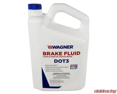 Wagner Brake DOT 3 Brake Fluid 1 gallon; 3.78 ltr - FC134282