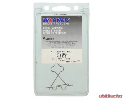 Wagner Brake Disc Brake Hardware Kit Mazda Protege Front 1997-1998 - H15436