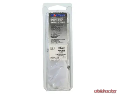 Wagner Brake Disc Brake Hardware Kit Rear - H5742