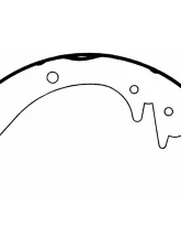 Wagner Brake Drum Brake Shoe Set                                     - Z159 - Image 2