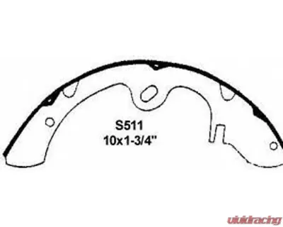 Wagner Brake Drum Brake Shoe Set - Z511