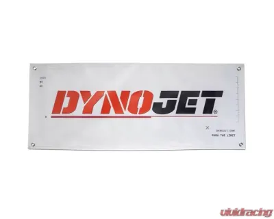 Dynojet Power White Banner 3.5' x 17 - D758W-S
