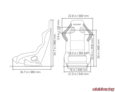 RECARO Profi XL Star GFRP Office Chair - 071.90.3223-01OC