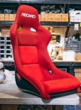 Recaro FRP Suede Red Pole Position N.G. Racing Seat                                     - 071.95.JS06-01 - Image 8