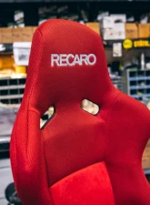 Recaro FRP Suede Red Pole Position N.G. Racing Seat                                     - 071.95.JS06-01 - Image 10