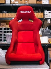 Recaro FRP Suede Red Pole Position N.G. Racing Seat                                     - 071.95.JS06-01 - Image 12