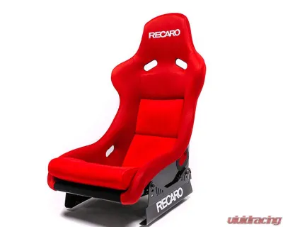 Recaro FRP Suede Red Pole Position N.G. Racing Seat - 071.95.JS06-01