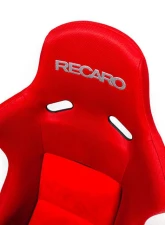 Recaro FRP Suede Red Pole Position N.G. Racing Seat                                     - 071.95.JS06-01 - Image 3