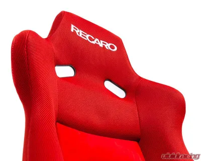 Recaro FRP Suede Red Pole Position N.G. Racing Seat - 071.95.JS06-01