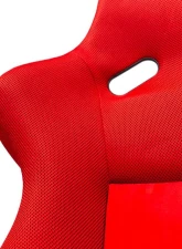 Recaro FRP Suede Red Pole Position N.G. Racing Seat                                     - 071.95.JS06-01 - Image 6