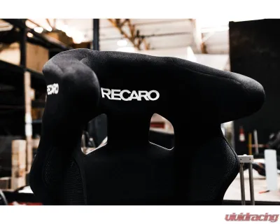 Recaro Velour Black SPA Kevlar-Carbon Fiber Pro Racer XL Racing Seat - 071.44.0630-01