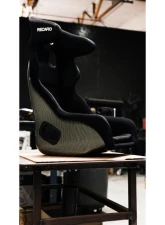 Recaro Velour Black SPA Kevlar-Carbon Fiber Pro Racer XL Racing Seat                                     - 071.44.0630-01 - Image 5