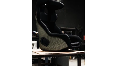 Recaro Velour Black SPA Kevlar-Carbon Fiber Pro Racer XL Racing Seat                                     - 071.44.0630-01 - Image 5