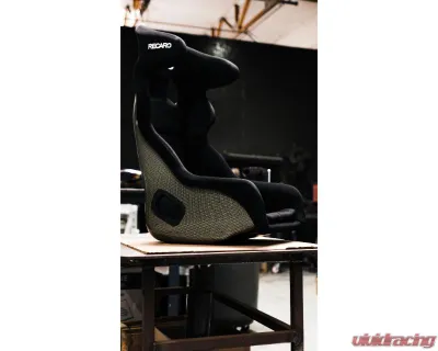 Recaro Velour Black SPA Kevlar-Carbon Fiber Pro Racer XL Racing Seat - 071.44.0630-01