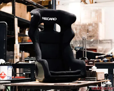 Recaro Velour Black SPA Kevlar-Carbon Fiber Pro Racer XL Racing Seat - 071.44.0630-01